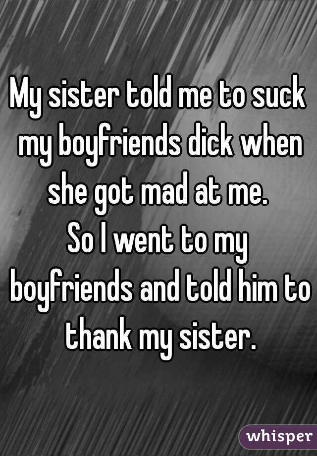 My Sister Sucks